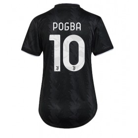 Damen Fußballbekleidung Juventus Paul Pogba #10 Auswärtstrikot 2022-23 Kurzarm